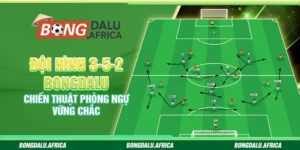 Đội Hình 3-5-2 Bongdalu - Chiến Thuật Phòng Ngự Vững Chắc