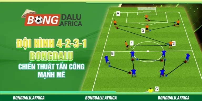 Đội Hình 4-2-3-1 Bongdalu – Chiến Thuật Tấn Công Mạnh Mẽ